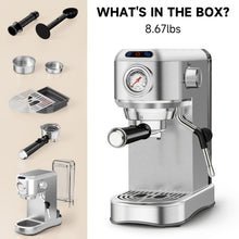 EM20 Compact 20 Bar Espresso Machine