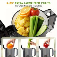 CJ100 Wide Chute Cold Press Slow Juicer
