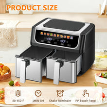 9.5 Quart Dual Basket Digital Air Fryer