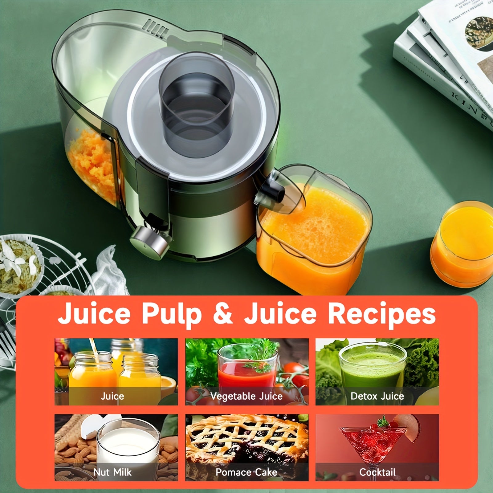 JE300 3-Speed Wide Chute Juice Extractor