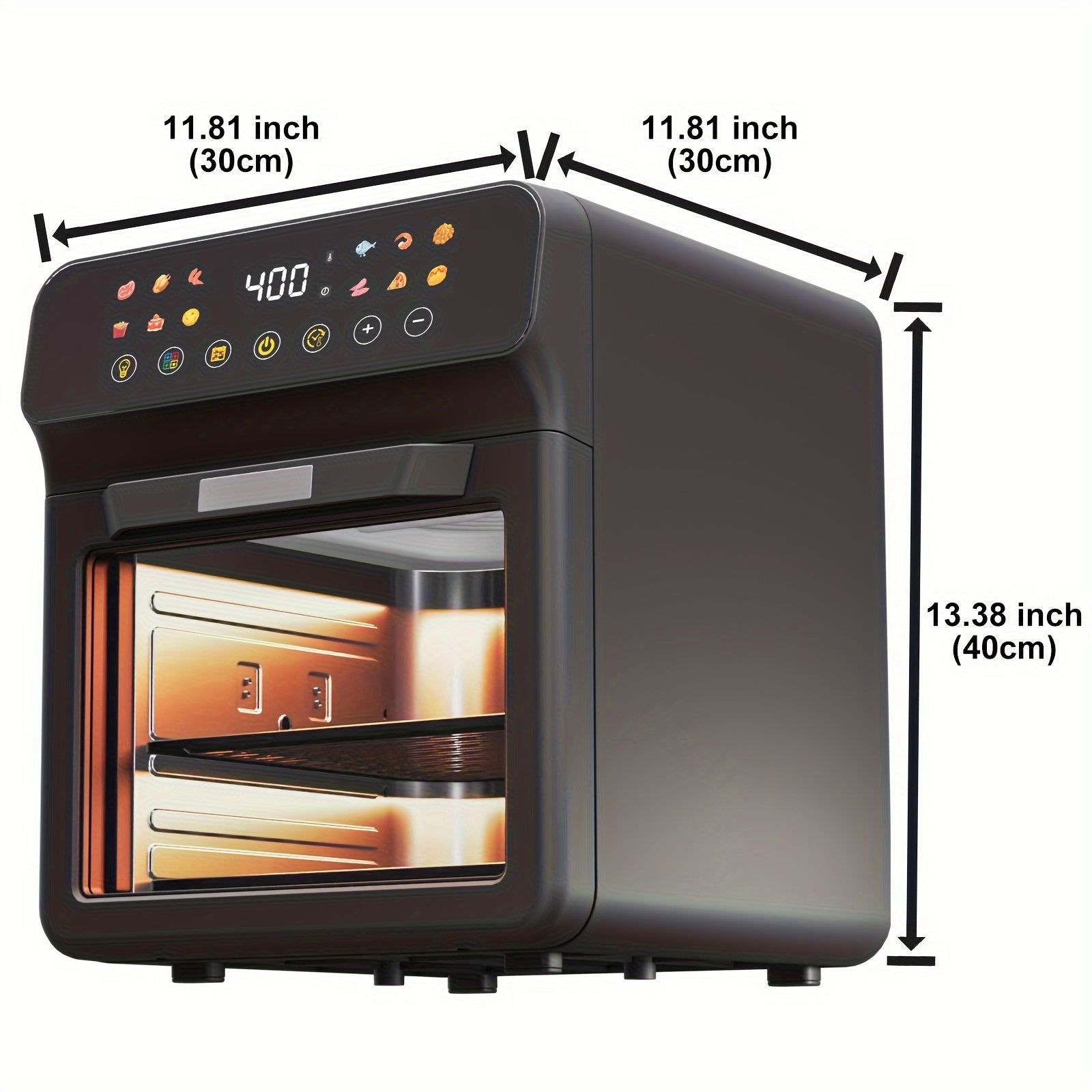 12 Quart Touchscreen Air Fryer Convection Oven