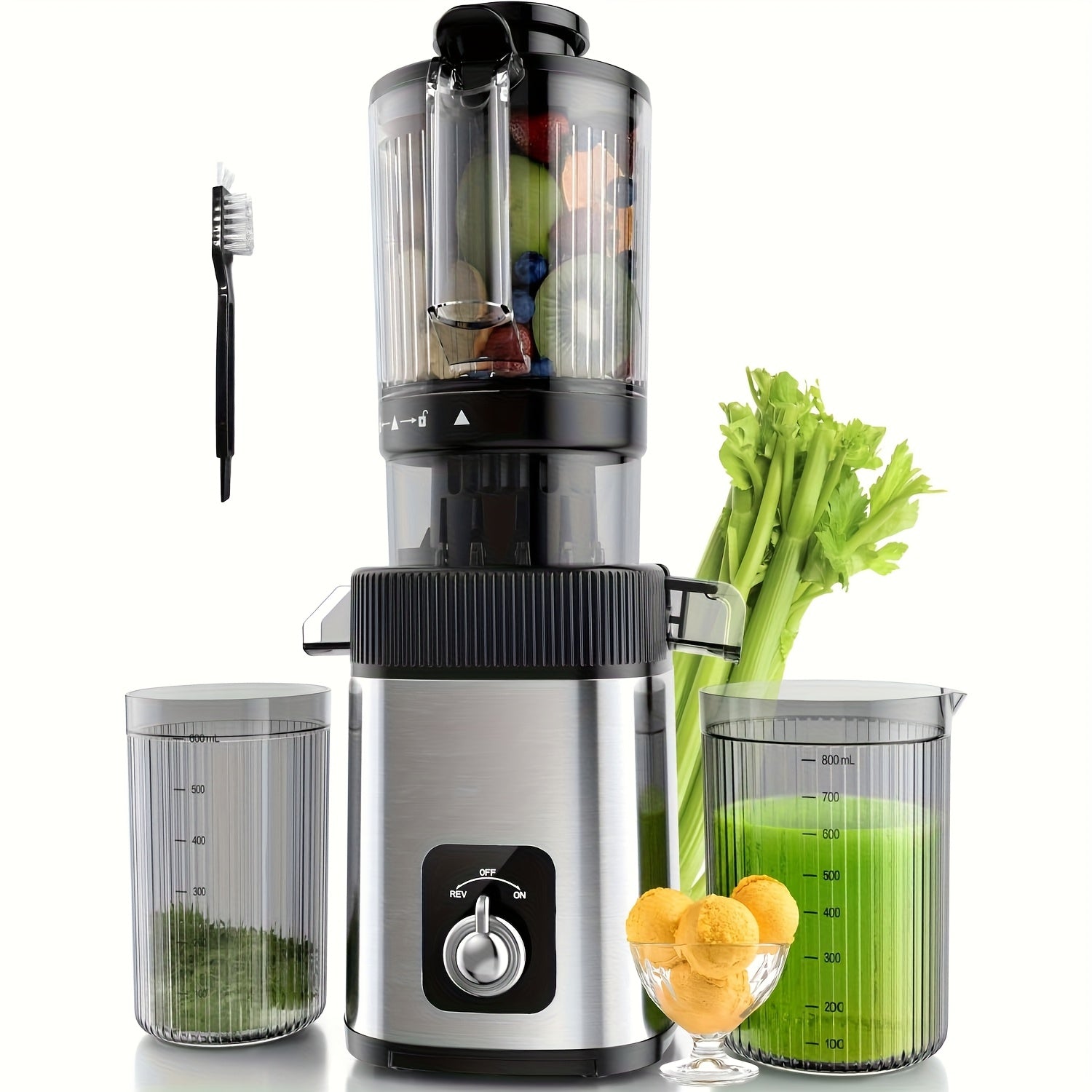CJ100 Wide Chute Cold Press Slow Juicer
