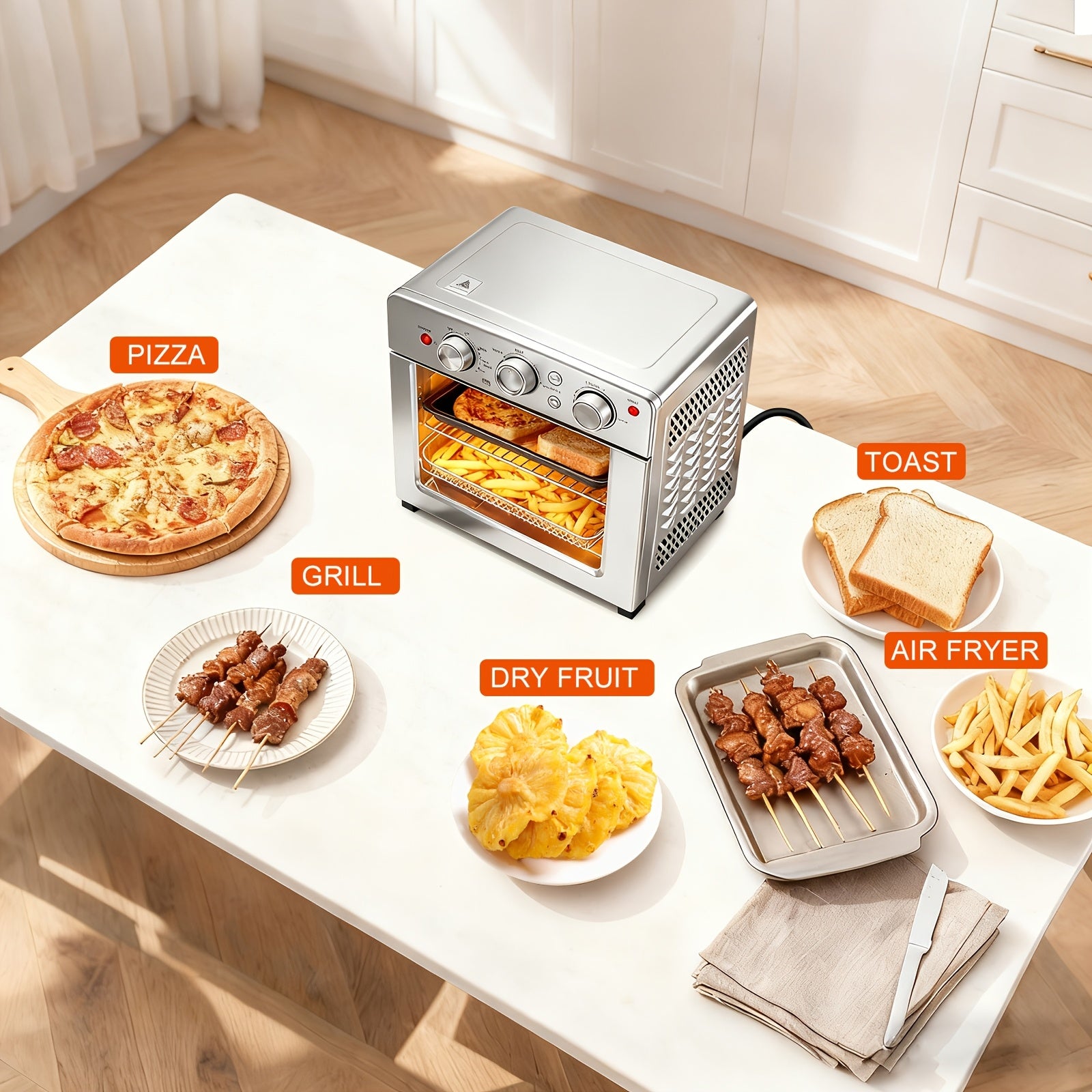 16.9 Quart Air Fryer Toaster Oven Combo