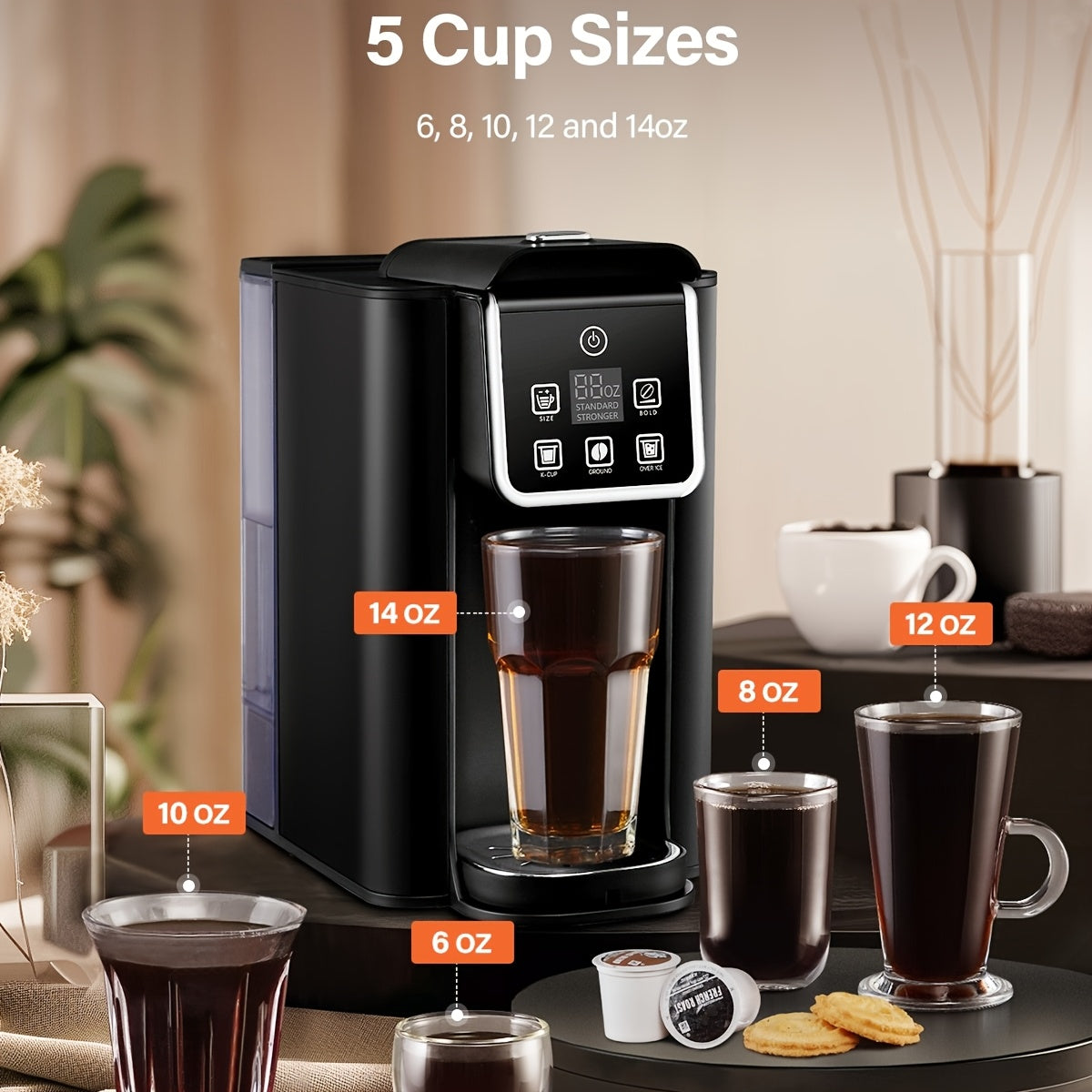 HI50 Hot & Iced Single Serve Coffee Maker
